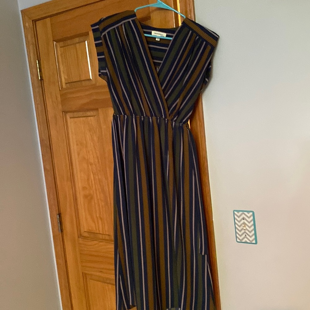 Work casual long dress